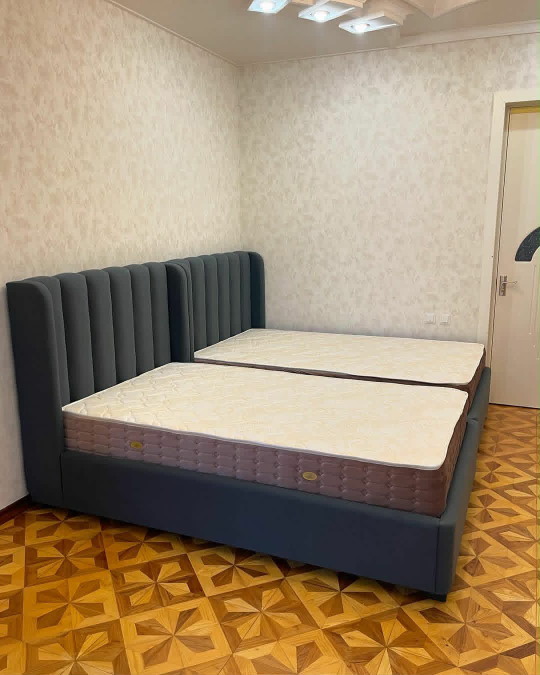 Vertical Channel Tufted Bed – Well Choice Furniture